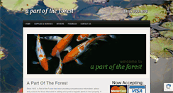 Desktop Screenshot of apartoftheforest.com